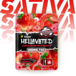 HELLAVATED Strawberry Haze Gummy