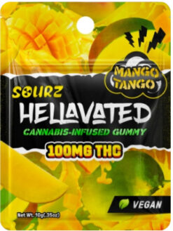 hellavated mango dragon gummies